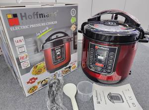 <span class=keywords><strong>Olla</strong></span> <span class=keywords><strong>a</strong></span> Presión Eléctrica Hoffmans, Oferta Especial África, 14 en 1, Acero Inoxidable, 6.5L, 1200W, Temporizador Digital, Esencial para la Cocina Casera - Product Image 2