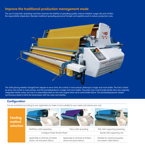 Machine <span class=keywords><strong>à</strong></span> étaler les tissus entièrement automatique Jindex, fabricant de machines <span class=keywords><strong>à</strong></span> étaler les tissus <span class=keywords><strong>à</strong></span> grande vitesse - Product Image 2