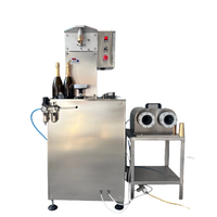 Machine de bouchage semi-automatique pour bouteilles de champagne et de vin mousseux, bouchon de liège, machine de bouchage, scellant de bouchon de bouteille