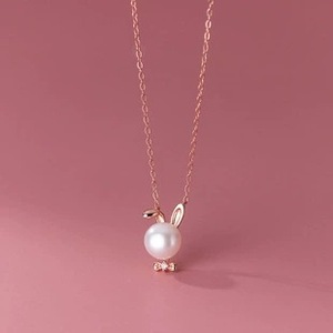 Collier pendentif perle en argent pur S925 Wenchi, style rétro, chaîne de pull réglable, ornement en argent cassé, modèle Chine 20969 - Product Image 3