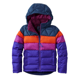 Trench chaud personnalisé pour enfants vêtements filles garçons doudoune mi-longue solide épaissir à capuche rembourré enfants hiver manteau en duvet BD - Product Image 2