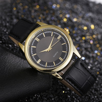 Reloj de Pulsera de Cuarzo para Hombre, Marca Wish, Comercio Electrónico Transfronterizo, Caja de Aleación, Correa Acrílica, Estilo Casual y de Negocios, Esfera con Agujas