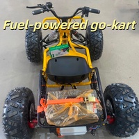 Go Kart Deportivo para Adultos y Adolescentes, con Tracción de Cadena, Motor de Gasolina de 4 Tiempos, para Parques de Diversiones