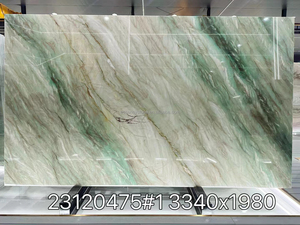 Lujo Natural Royal <span class=keywords><strong>Louis</strong></span> Verde Esmeralda Niagara Green Alexandria Gaya Losas de cuarcita Azulejos de pared Cocina Encimeras de mármol - Product Image 4