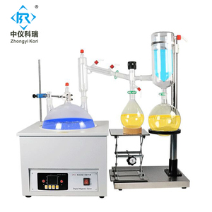 Flacon d'évaporation à fond rond <span class=keywords><strong>de</strong></span> 5 litres avec piège à froid avec agitateur magnétique SPD-5L Lab Short Path Distillation - Product Image 6