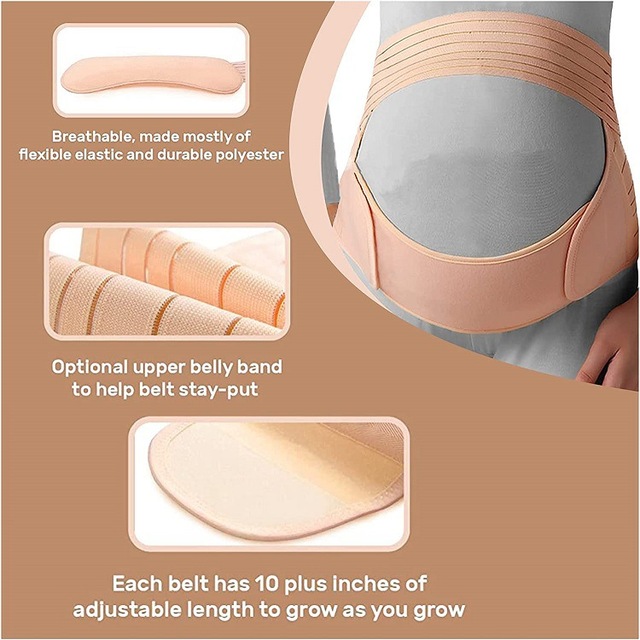 Hot Sale Pakcare Pregnancy Support Belt - Adjustable Belly & Back Support for Pain Relief