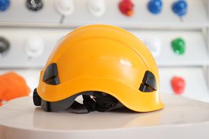 หมวกกันน็อคก่อสร้าง ABS สำหรับผลิตภัณฑ์ป้องกันความปลอดภัยสำหรับกู้ภัยปีนเขา EN397ได้รับการรับรอง CE - Product Image 5