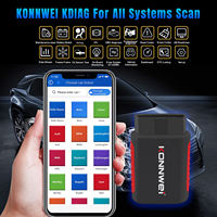 Nuevo Escáner Automotriz KONNWEI KDIAG MINI de Sistema Completo, Reinicio de SAS, Servicio EPB, Programador de ECU, Herramienta de Diagnóstico de Automóviles OBD2, Paquete Pk Thinkdiag
