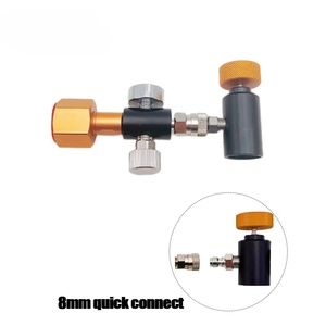 Adaptateur de remplissage de CO2 pour machine à eau gazeuse, compatible avec les cartouches Sodastream Fizzi Blue (filetage TR21-4) - Product Image 3
