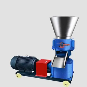 Nouvelle condition industrielle alimentation <span class=keywords><strong>granulés</strong></span> <span class=keywords><strong>presse</strong></span> moulin Machine utilisée pour comprimer grain riz balle <span class=keywords><strong>bétail</strong></span> poisson fourrage à la ferme - Product Image 1