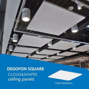 Plafond de qualité Panelshigh avec accessoires cachés <span class=keywords><strong>Insert</strong></span> <span class=keywords><strong>suspendu</strong></span> insonorisé pour panneau de plafond linéaire de salle de réunion de bureau - Product Image 2