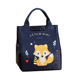 Sac à lunch avec poignée enfant mignon chien animal motif étanche isotherme sac à bento pour pique-nique voyage/conservation des aliments - Product Image 2