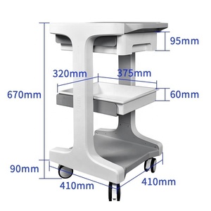 Beauty Equipment Cart ABS Nursing Medical Cart Beauty Hospital Cart - Product Image 6