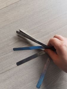 Planche large 2200*240*15/4mm <span class=keywords><strong>Grand</strong></span> ABCD <span class=keywords><strong>parquet</strong></span> en chêne fumé brossé et laqué UV - Product Image 6