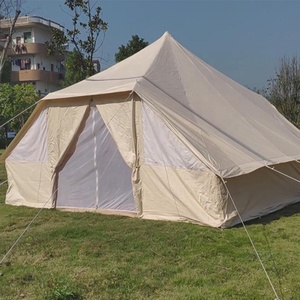 <span class=keywords><strong>Tente</strong></span> cloche Touareg 5x4m Utgard en toile 100% coton, imperméable, anti-moisissure, <span class=keywords><strong>tente</strong></span> de camping familiale - Product Image 4