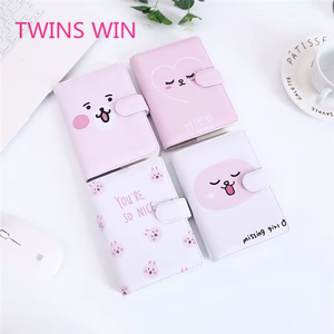 Trung Quốc Nhà cung cấp dễ thương văn phòng phẩm bán buôn Chất lượng cao tùy chỉnh phim hoạt hình vui da nhỏ Bìa Tạp Chí máy tính xách tay 1176 - Product Image 4