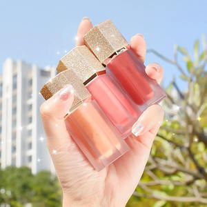 Fard à joues personnalisé à marque privée, 4 couleurs, naturel, hydratant pour le visage, éclaircissant, rouge - Product Image 1