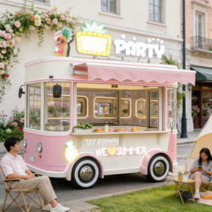 Eco-Friendly Mobile Food Cart Customized Size Stainless Steel Food <b>Trailer</b> with Complete Kitchen - Product Image 1