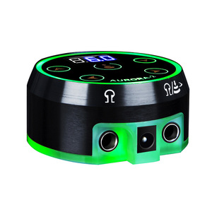 Fuente de Alimentación para Tatuajes con Pantalla Táctil, Dispositivo Redondo sin Pedal con Regulador de Salida Dual para Máquinas - Product Image 5