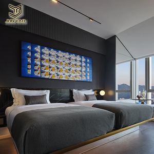 Ensemble complet de meubles modernes haut de gamme pour hôtel comprenant des meubles de <span class=keywords><strong>chambre</strong></span> à coucher king-size Articles de salon Hôtel fabriqué directement - Product Image 2