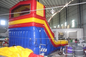 สไลเดอร์น้ำเป่าลมคู่สำหรับเด็ก ขายดี เหมาะสำหรับงานปาร์ตี้เชิงพาณิชย์กลางแจ้งให้เช่า - Product Image 6