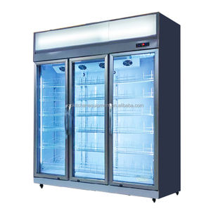 Refrigerador Comercial de Doble Puerta de Vidrio para Bebidas, con Control Digital de Temperatura, 2/3 Puertas - Product Image 3