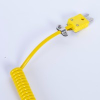 Durable Handheld Thermocouple Stainless Steel Temperature Probe 0.1C Resolution Replaceable Tip OEM ODM for Laboratory Use