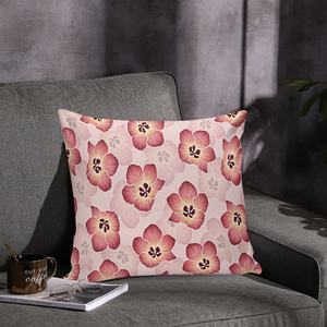 Cojines decorativos tropicales Hawaii Puakenikeni Pikake Lei Curve Lei Flower Fundas de almohada de satén Hawaiano - Product Image 6