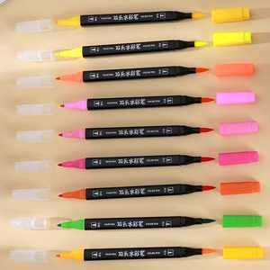 プロ用マルチカラー水彩マーカーセットファインチッププラスチックファインライナーペン永久描画用 - Product Image 1