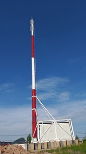 Однополюсная телекоммуникационная монопольная вышка для передачи беспроводных сигналов - Product Image 6