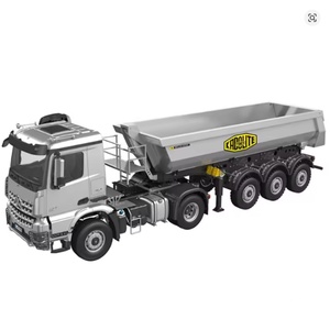 NOUVEAU KABOLITE 5801 Camion tracteur RC en métal à l'échelle 1/14 avec remorque 4x4 Jouets RC Voitures assemblées peintes Véhicule GAODE MODEL - Product Image 6