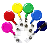 Porte-badge rétractable promotionnel avec logo personnalisé, porte-badge yo-yo