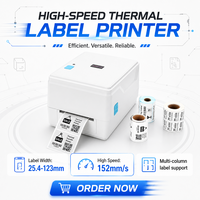 Printer Label Transfer Termal Langsung dari Pabrik untuk Elektronik, Pelat Nama Medis, Barcode, Tahan Panas, Anti Sobek