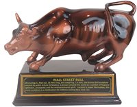 Estatua de toro de Wall Street de bronce 2025, estatua de toro de bronce, escultura de cobre personalizada, FIGURA DE ACABADO DE BRONCE