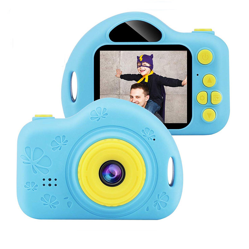 Factory Price new mini cute cartoon children digital camera toy for children