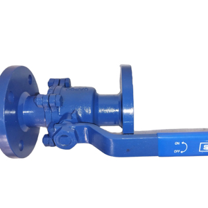 Vanne à boisseau sphérique manuelle à passage complet CS (WCB) en acier inoxydable 316, conception en 2 pièces, extrémité à bride ASA 150 #   Joint d'étanchéité de siège percé PTFE 2" OEM - Product Image 1