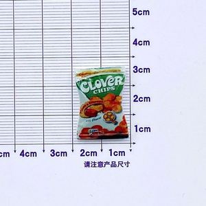 Dollhouse Miniature Mini Elf <b>Doll</b> Food Snacks Snack Food Clip Bag for Elf and OB 11 <b>Dolls</b> and Dollhouse - Product Image 6