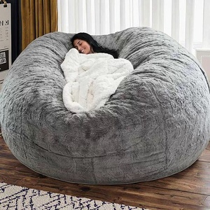 Housse de Offre Spéciale sac chaise pouf grand canapé-lit rond grand canapé pouf remplissage pouf géant canapés - Product Image 1
