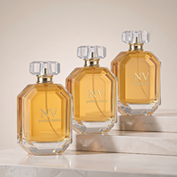 Flacon de parfum en verre de luxe avec boîte 30ml 50ml 100ml Emballage personnalisé Logo personnalisé Flacon en verre cosmétique OEM ODM Vente en gros