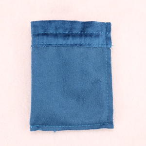 Custom Logo Print <b>Mini</b> Jewelry Storage Bag Velvet Pouch Super Soft Flannel Velvet Gift Bag Antique Packing Velvet Drawstring Bag - Product Image 6