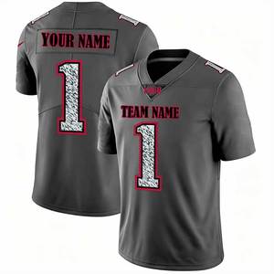 Maglia da Football Stile Arizona Phoenix Rosso Cardinale e Bianco Personalizzabile Traspirante Pronta per la Spedizione - Product Image 5