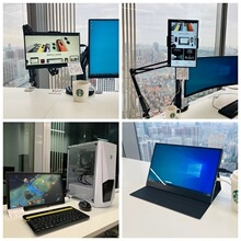 Màn hình LCD cầm tay Độ phân giải cao 14 inch Độ phân giải 1920x1200 IPS 60Hz trò chơi PS4 Tương thích đa chức năng máy tính <span class=keywords><strong>x</strong></span>ách tay mới - Product Image 5