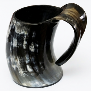 Mug en corne jetable de luxe naturel, compatible lave-vaisselle, pour fêtes à domicile, hôtels, mariages et cadeaux - Product Image 1
