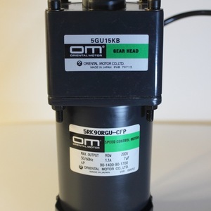 มอเตอร์โอเรียนทัล 5RK90RGU CFP 90W 200V มอเตอร์ AC ควบคุมความเร็ว แบบเฟสเดียว 50/60Hz ผลิตในประเทศญี่ปุ่น - Product Image 2