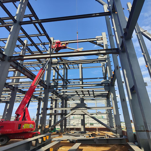 Thương Mại Kho Thép Đúc Sẵn Ánh Sáng Khung Nhà Trung Quốc Kim Loại Xây Dựng Nhà Kho Cho Văn Phòng Hội Thảo Hội Thảo Hội Thảo Hội Thảo - Product Image 1