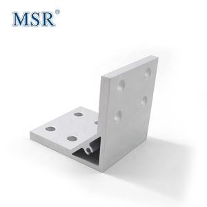 Китайский производитель 6296 Rohs 80*80 мм 90 градусов опорный разъем с 2 отверстиями угловой кронштейн для 40 8080 алюминиевого профиля - Product Image 2