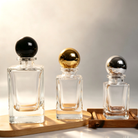 Flacon pulvérisateur de parfum carré transparent en verre Duanyanchangyang, pulvérisation sous pression, sérigraphie, flacon vide pour essence