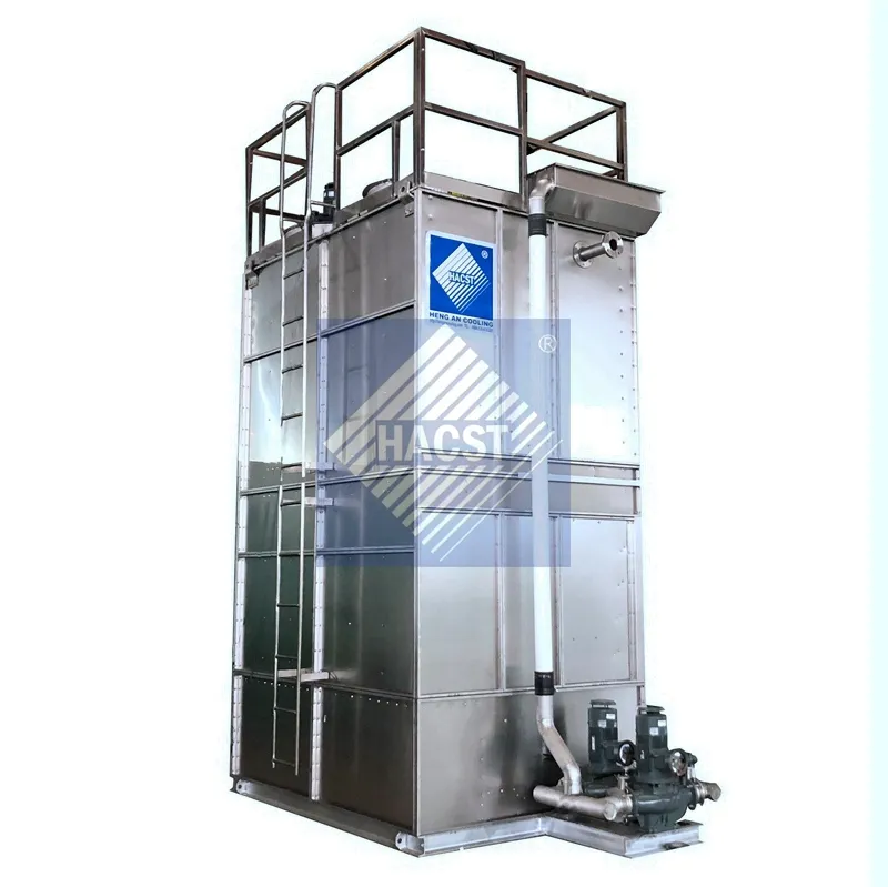Cross Flow Evaporative Combined Counter Flow Water Cooling Tower For Industrial Refrigeration