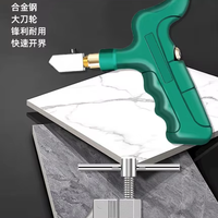 Pince à carrelage ouverte de qualité industrielle, coupe-verre diamanté de haute précision, outils de coupe manuels pour la construction