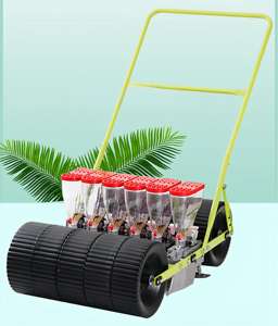 Semoir agricole manuel à 1, 2, 3, 4, 5, 6 rangs pour le semis de graines de colza, la plantation de riz, les semoirs de légumes - Product Image 3